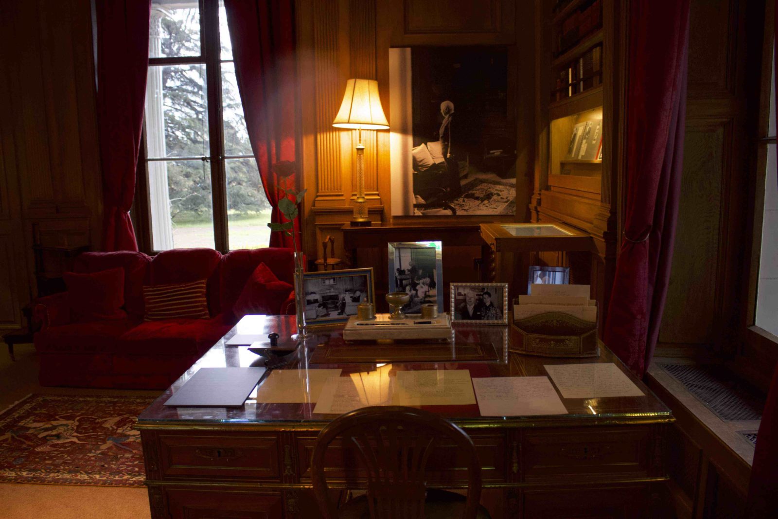 Manoir de Ban Corsier sur Vevey le bureau de Charlie Chaplin 