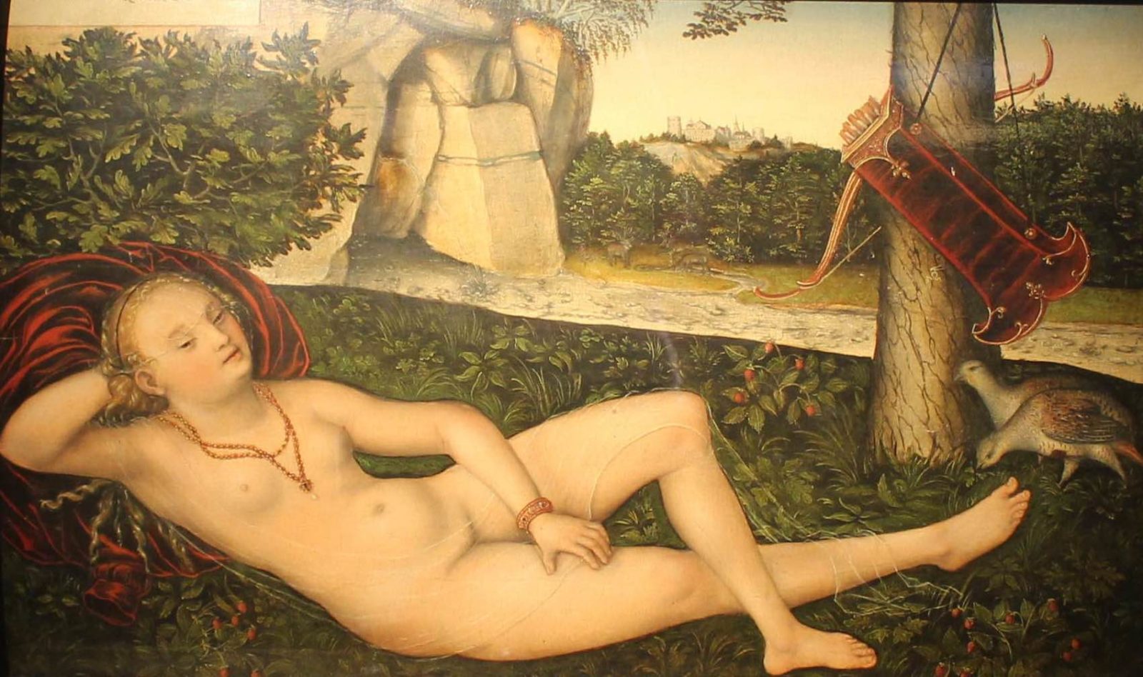 mbaa Besançon La Nymphe à la source Cranach