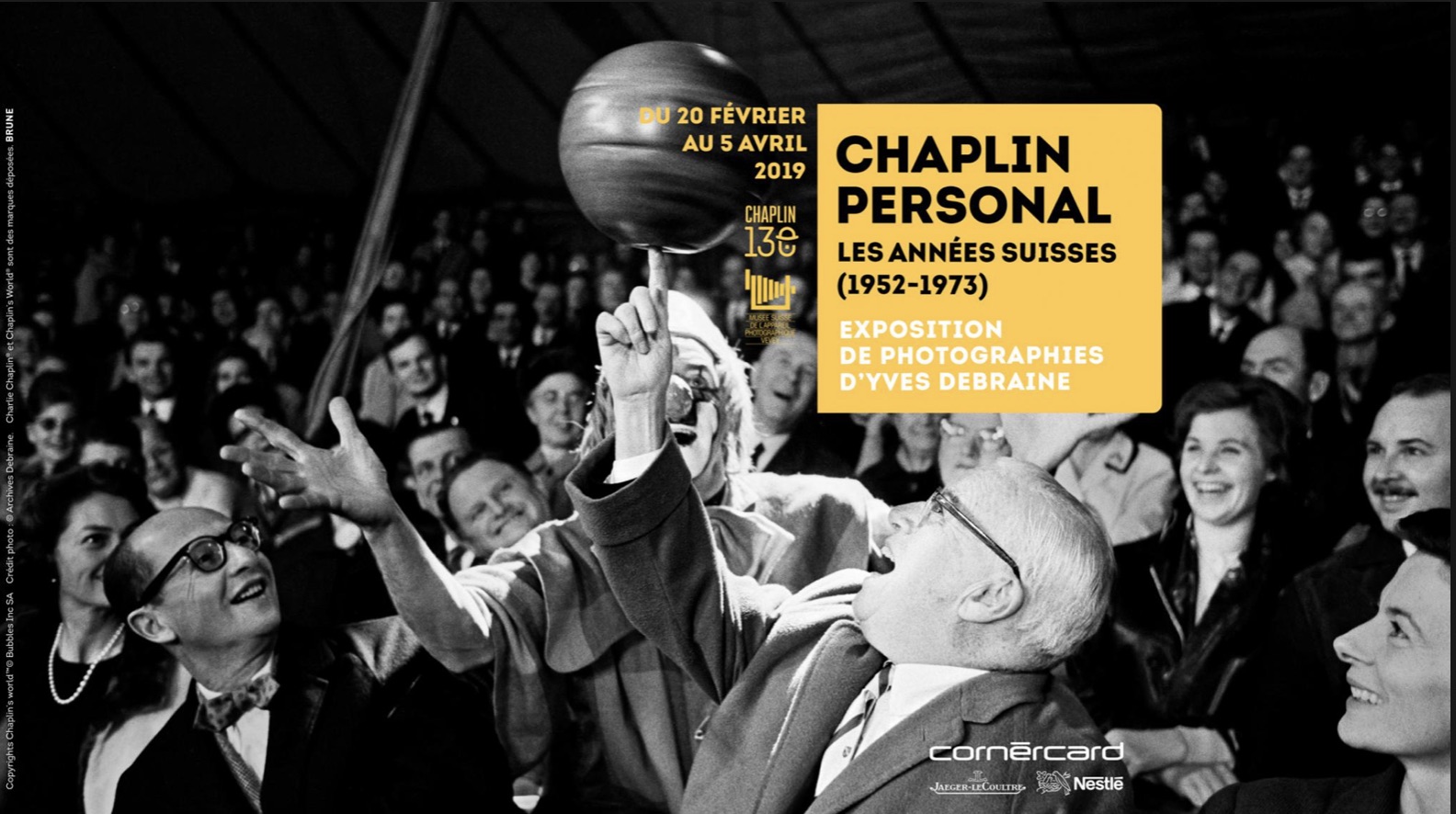 Exposition Corsier Chaplin Personal Corsier affiche