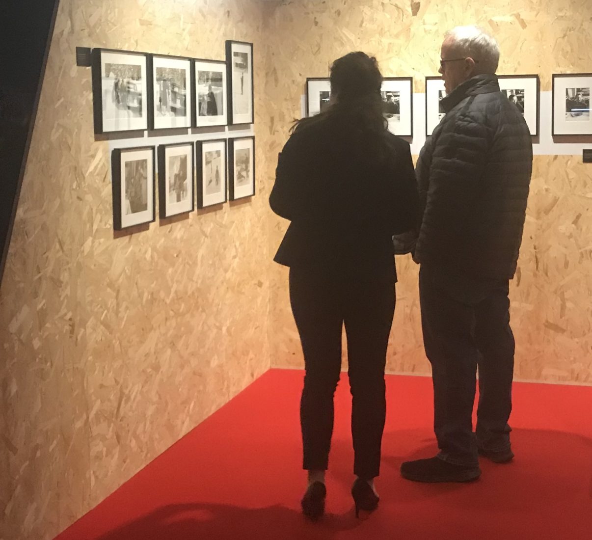 Exposition Chaplin Personal Corsier - visite d'Eugen Chaplin