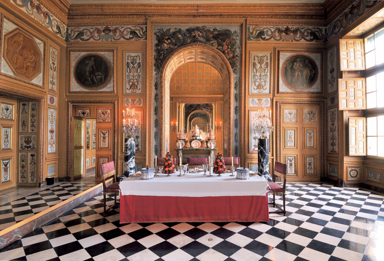 Château de Vaux-le-Vicomte table mise