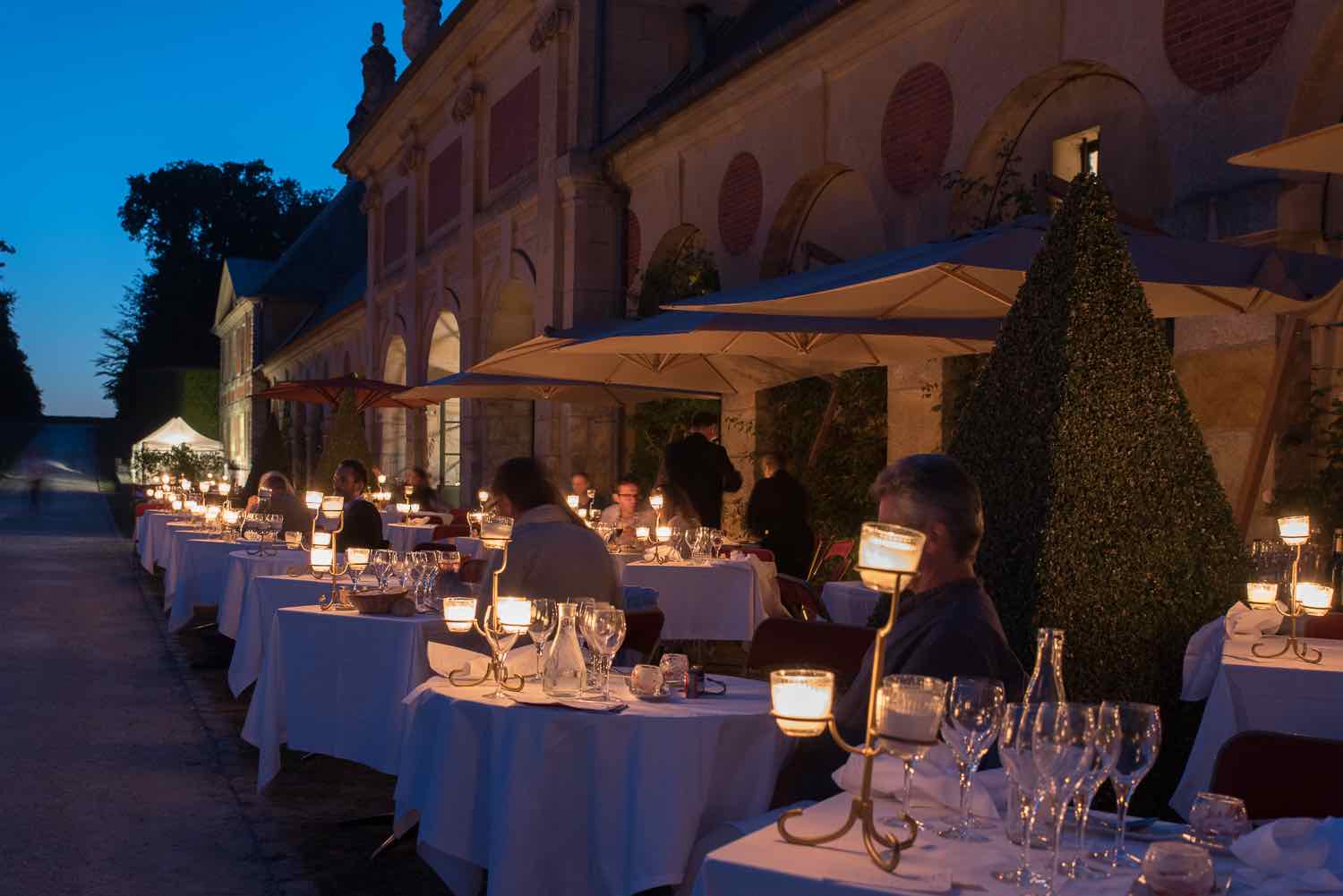 Château de Vaux-le-Vicomte 2019 repas aux Chandelles