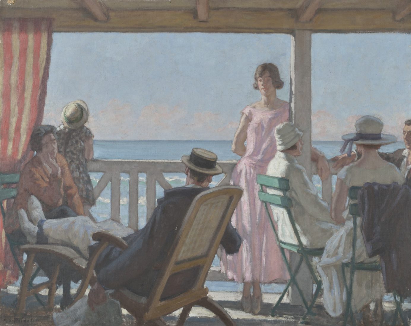 René-Xavier Prinet Au bord de la Manche, vers 1924