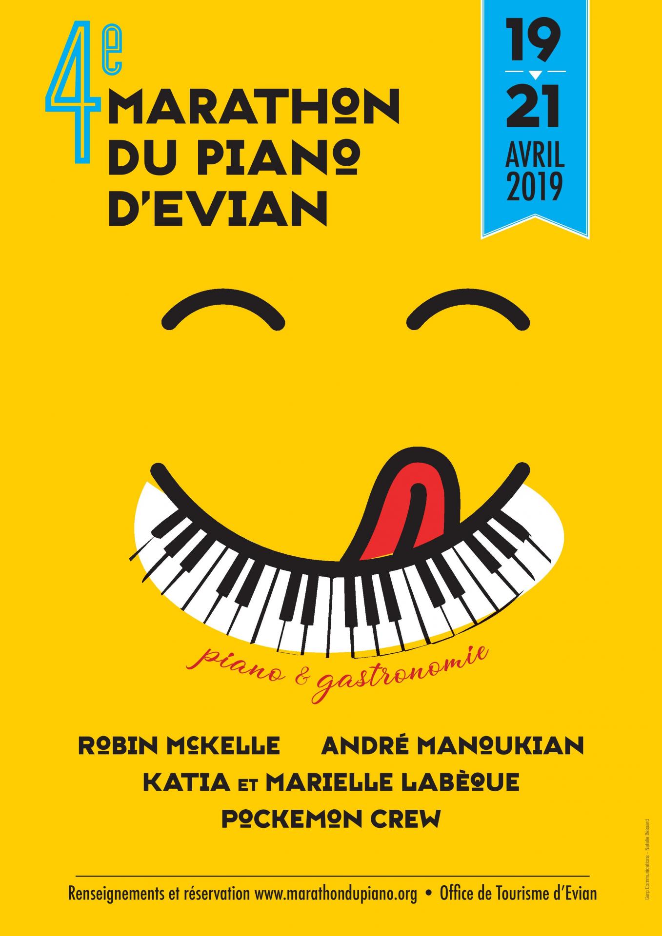 Marathon piano 2019 Evian