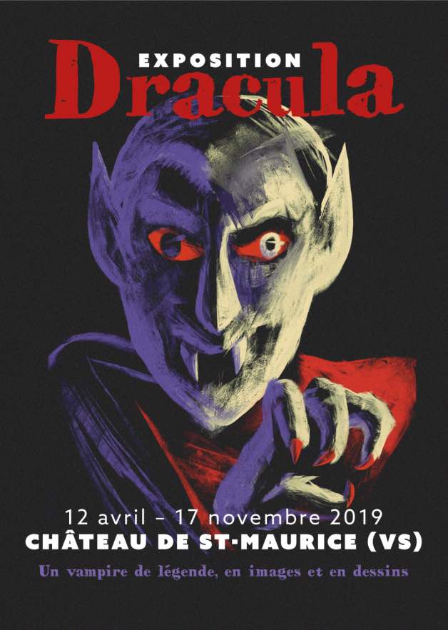 Château de Saint-Maurice affiche Dracula