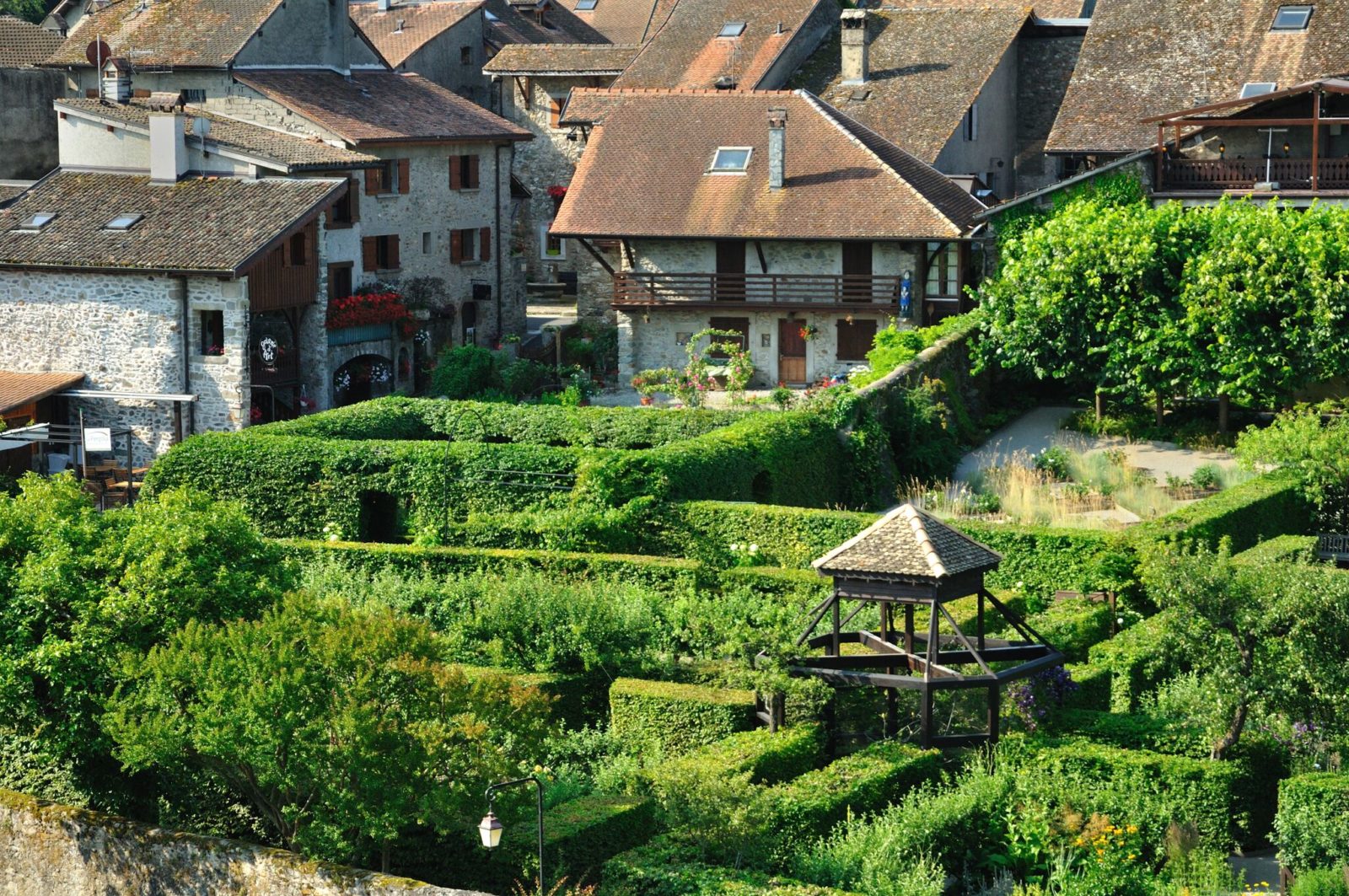  Yvoire jardin des Cinq Sens