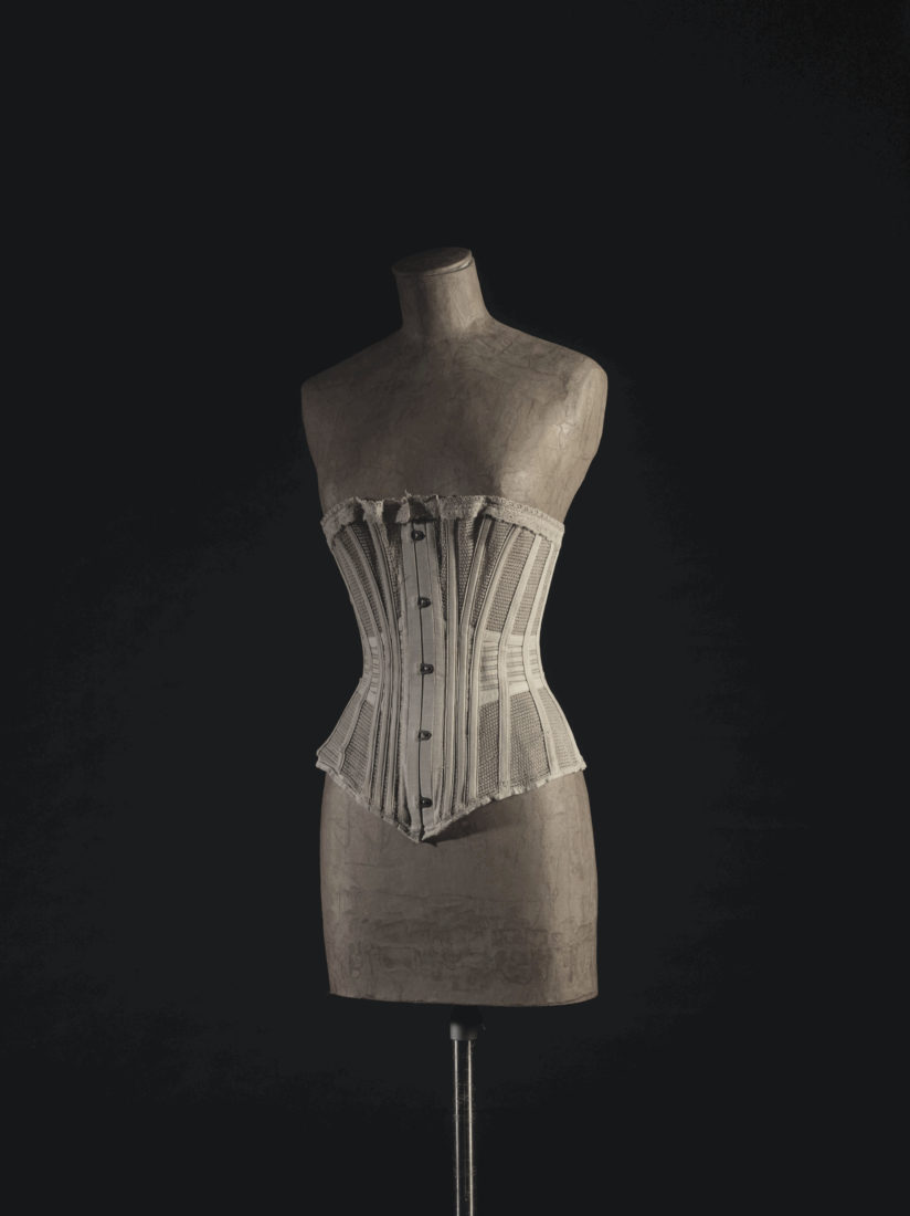 Calais Olivier Theyskens Corset en sergé de coton