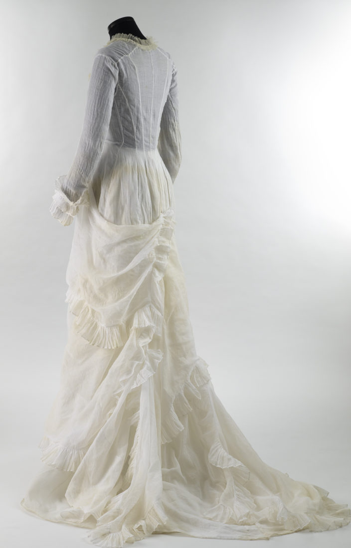 MHLausanne Robe en baptiste de coton blanc