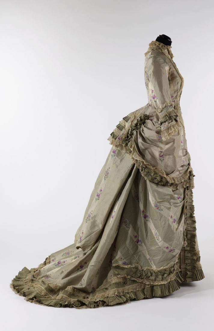 Musée historique Lausanne Robe à la polonaise