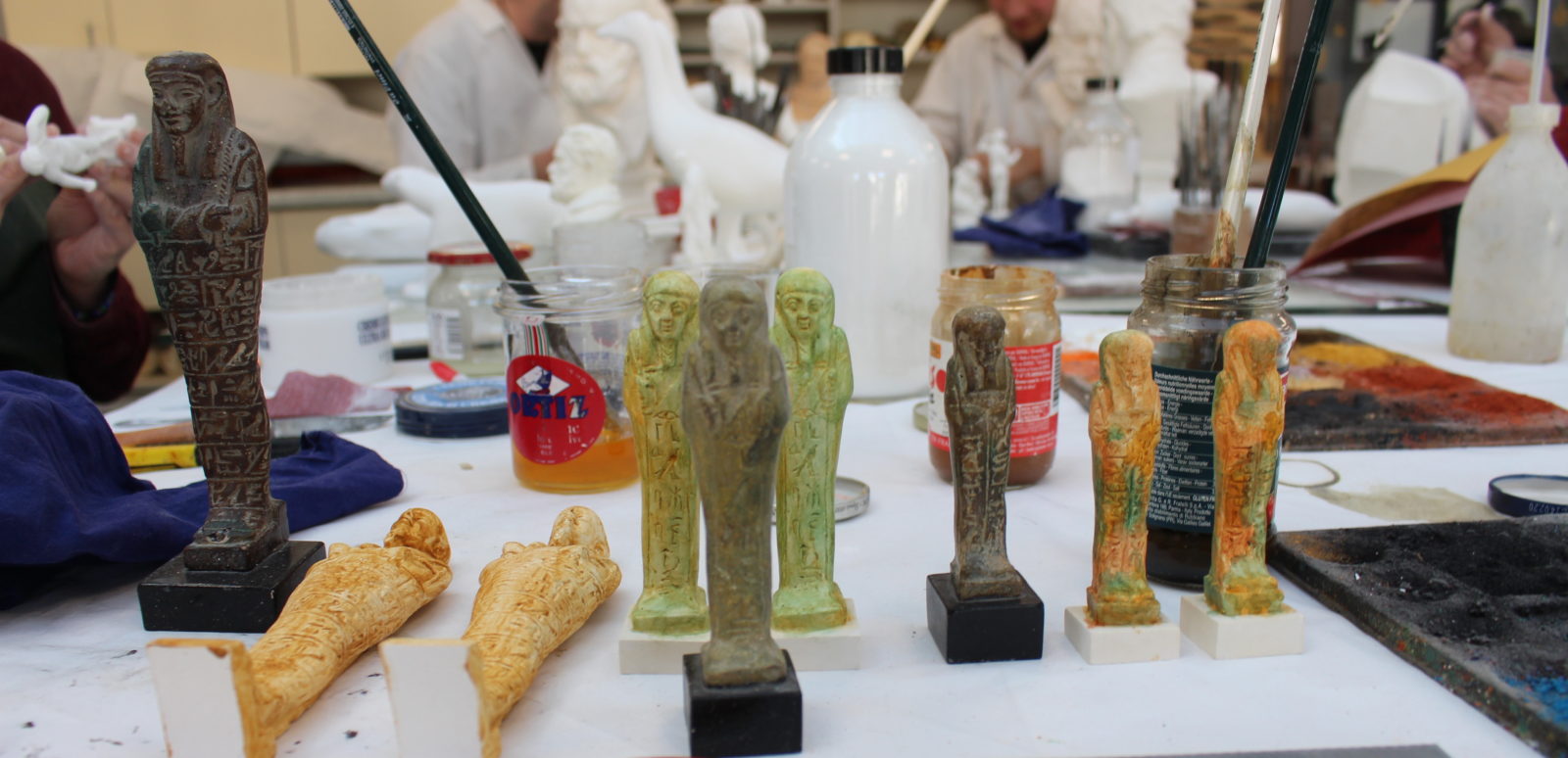 Besançon atelier de moulage - moulages egyptiens Besançon atelier de moulage - moulages egyptiens