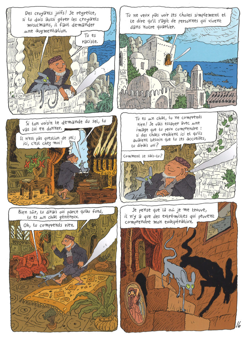 Joann Sfar. Sans début ni fin Bâle Le chat du rabbin page