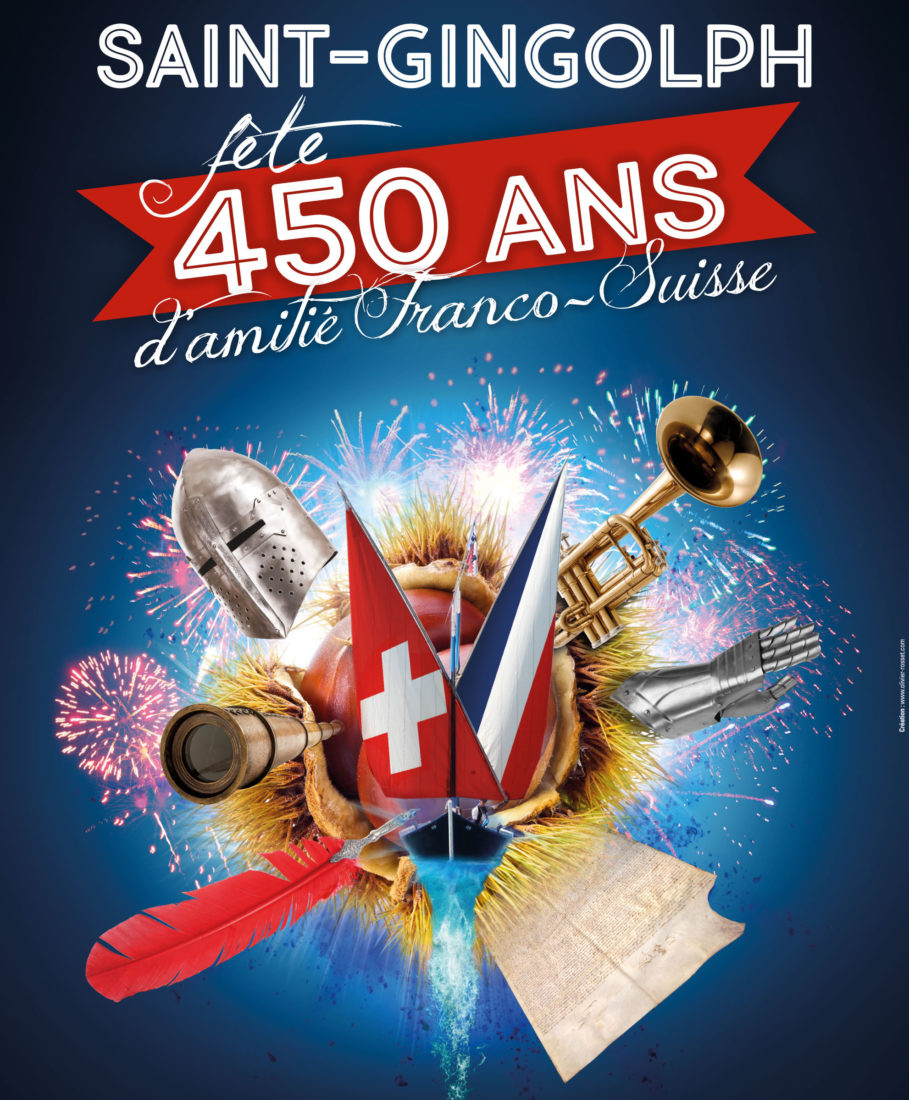 St-Gingolph fête 450 ans Affiche 