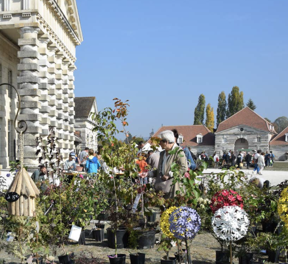 Arc et Senans Foire aux plantes