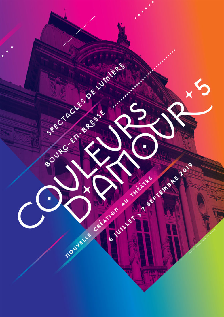 Bourg-en-Bresse Couleurs d'Amour 2019 Affiche