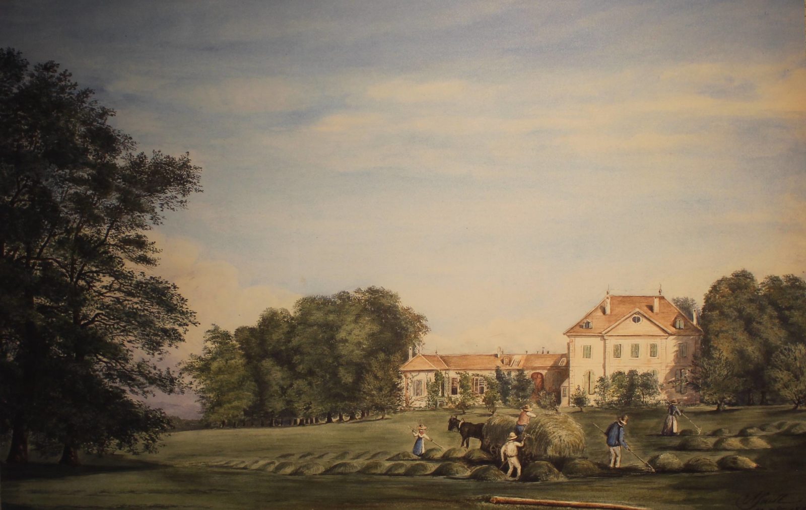Voltaire chez lui Château de Ferney Voltaire chez lui Château de Ferney
