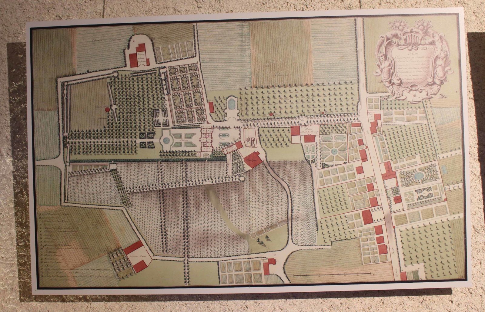 Voltaire chez lui Plan du château de Ferney Voltaire chez lui Plan du château de Ferney