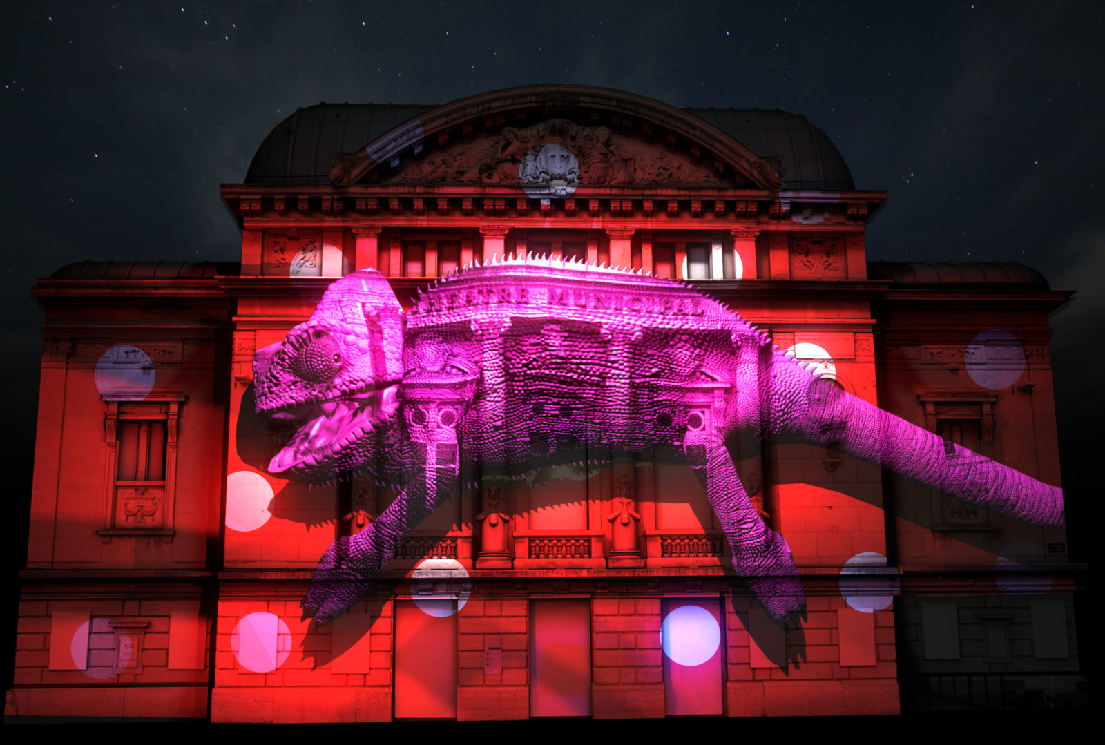 Bourg en Bresse théâtre rose couleurs d'amour