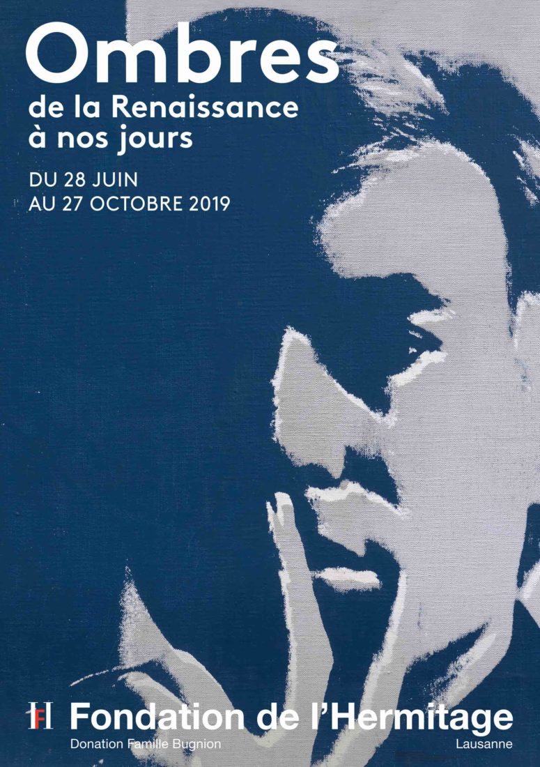 Andy Warhol Autoportrait, Affiche expo Hermitage Lausanne 