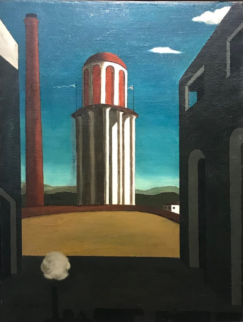 Giorgio de Chirico Le retour du poète
