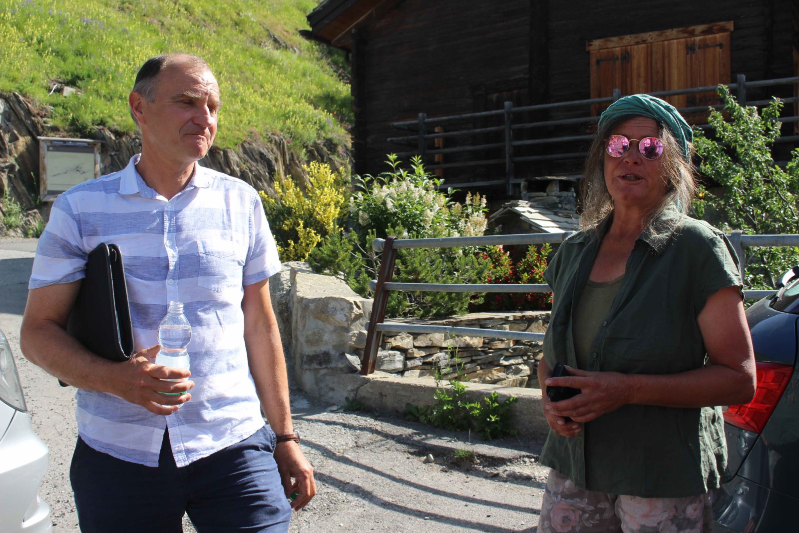 Philippe Meuwly et Isabelle Gabioud 