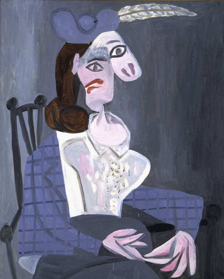 Le Cannet Picasso, Femme dans un fauteuil, Dora Maar, 