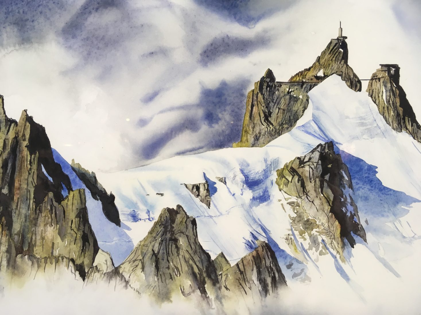 Guy Tournier Chamonix Aiguille du Midi