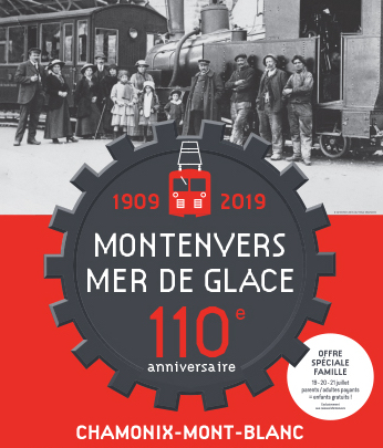 Chamonix affiche fête montenvers 110 ans