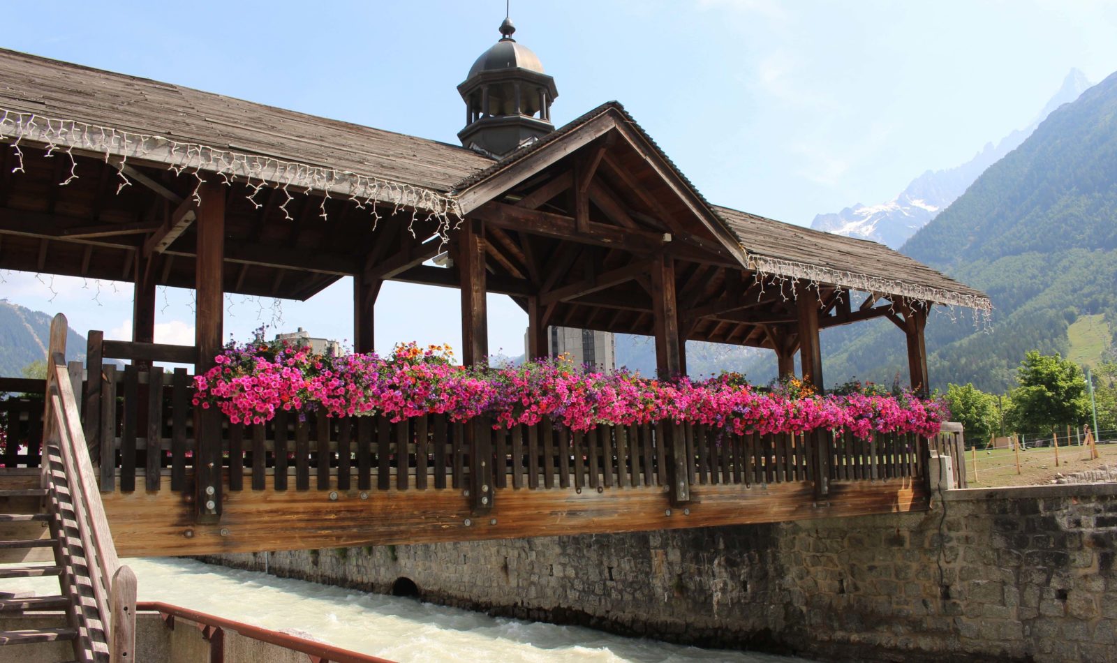 Chamonix pont de bois