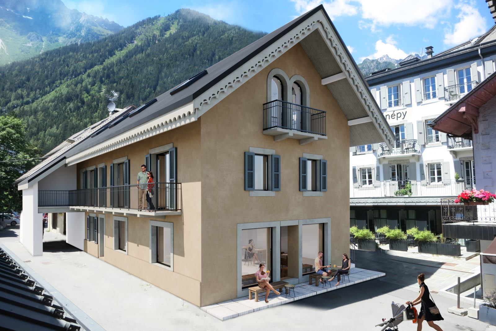 Chamonix Le Génépy projet