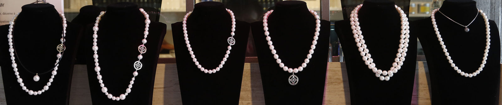 La variété des colliers de perles est infinie Jean Loic Selo