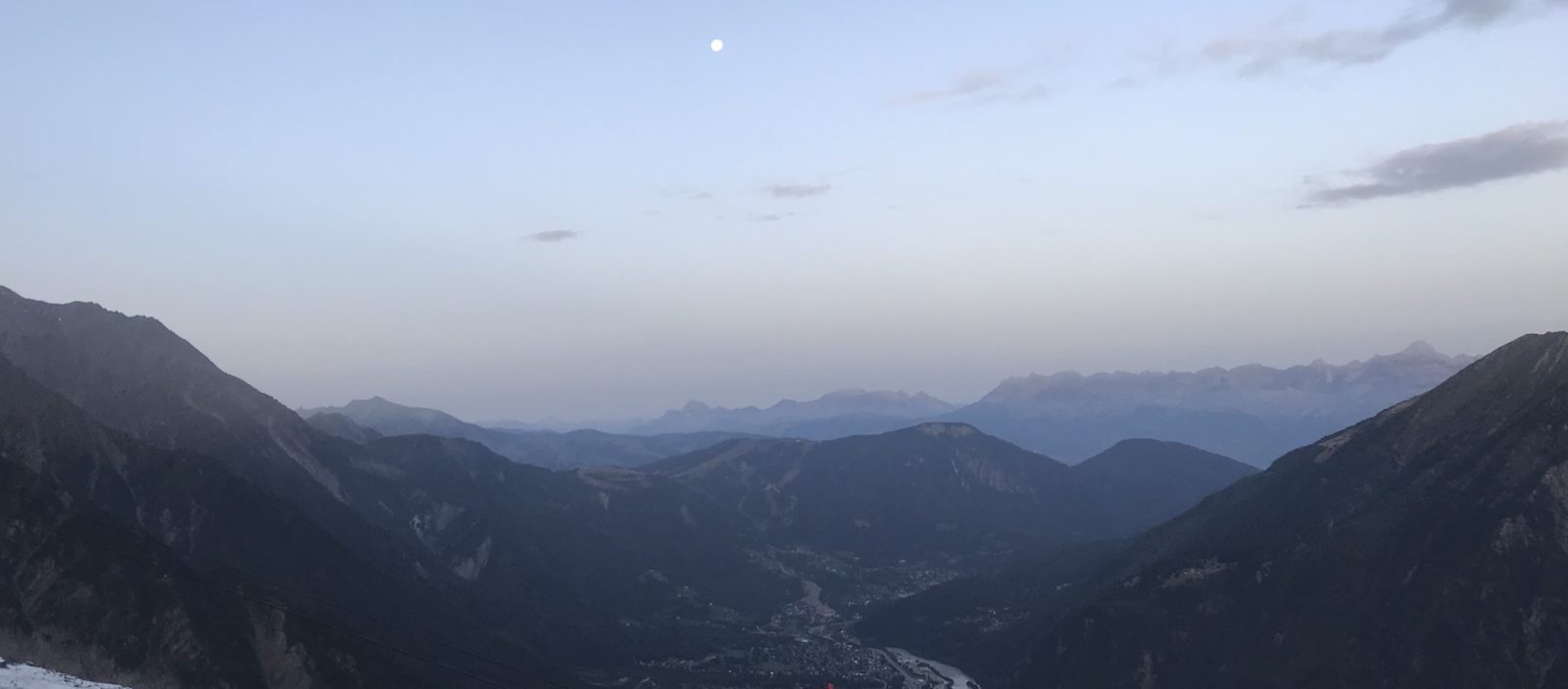 Refuge du Plan de l'Aiguille - soir