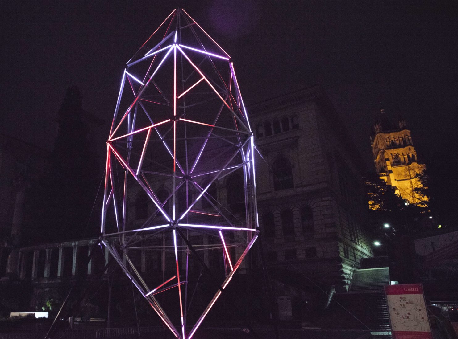 Festival Lausanne Lumières 2019 Quartz Riponne