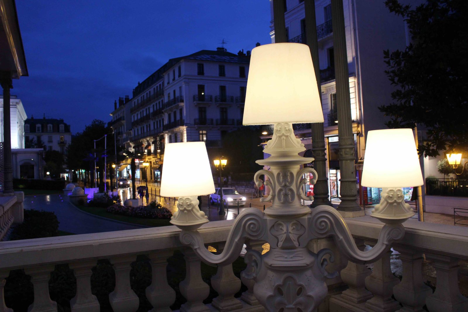 Aix-les-Bains Brasserie du Casino de nuit