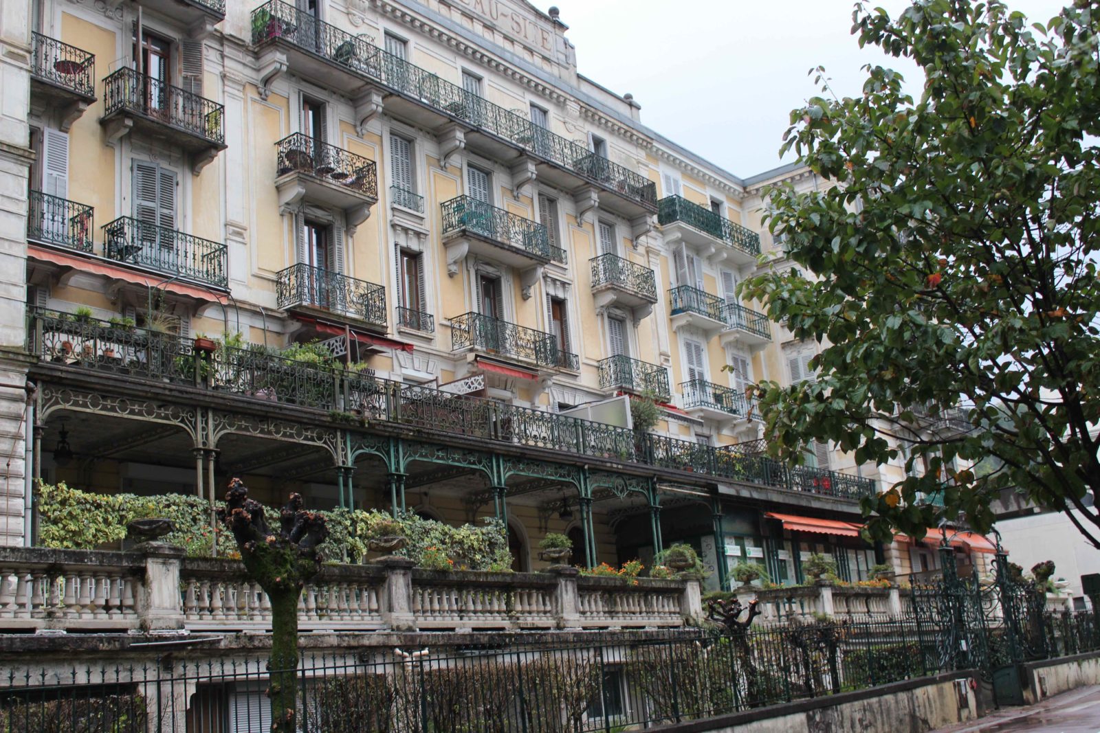 Aix-les-Bains, ancien Palace Beau Site