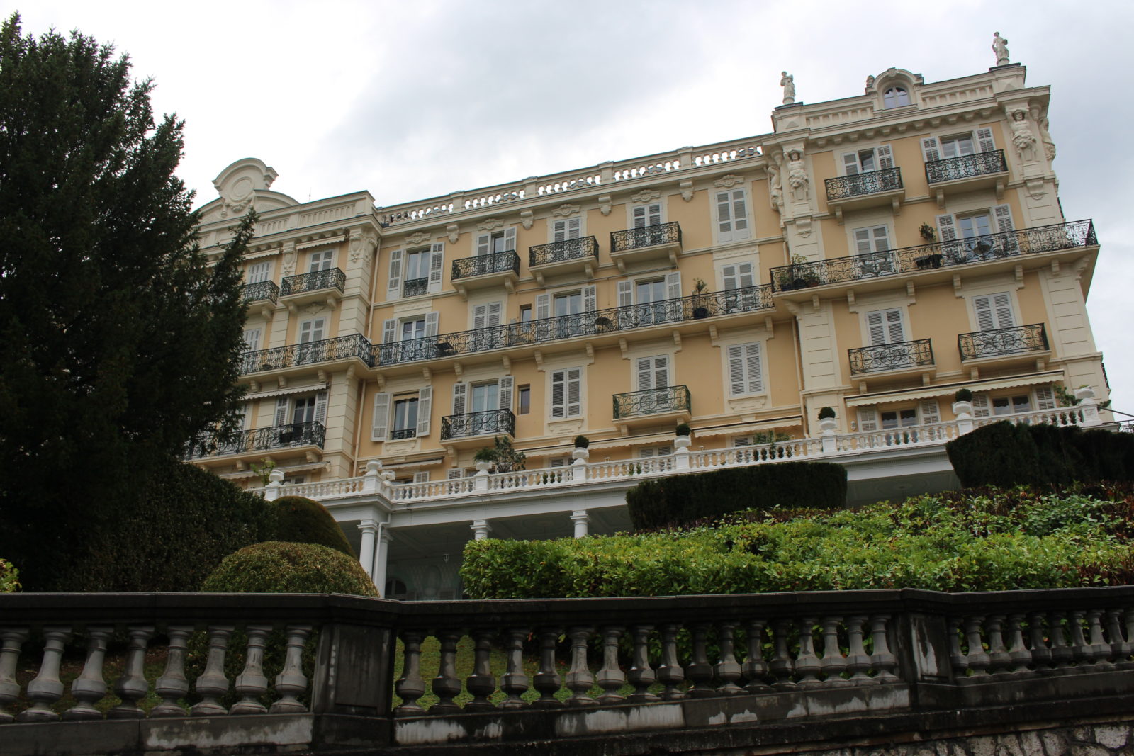 Aix-les-Bains, la magnifique façade du Splendide