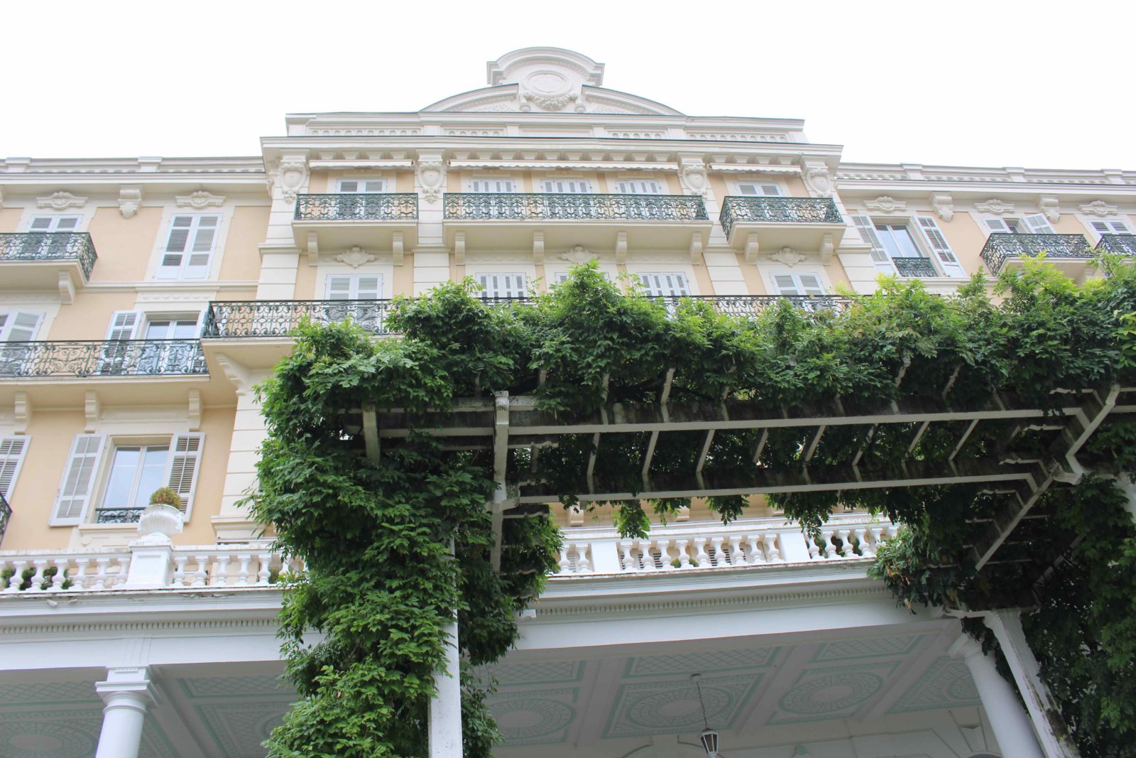 Aix-les-Bains, la façade du Splendide