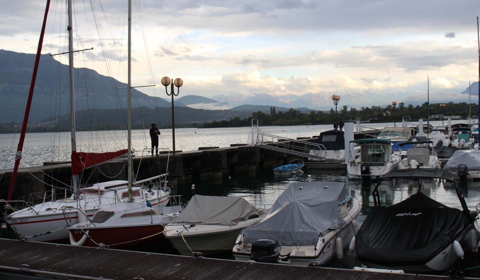 Barques sur le Lac du Bourget