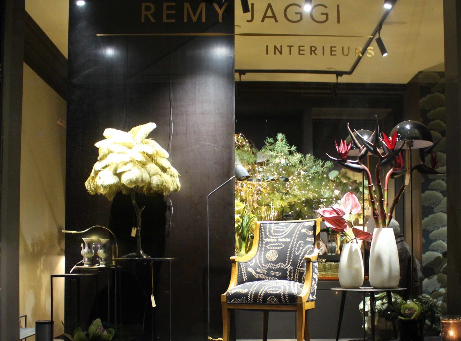 Rémy Jaggi Intérieurs à Lausanne vitrine