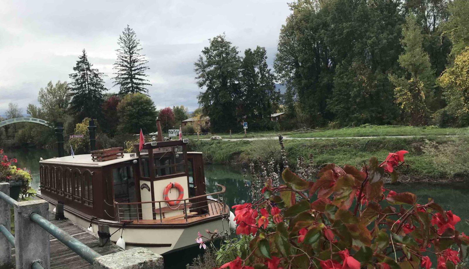 Chanaz, péniche canal de Savières