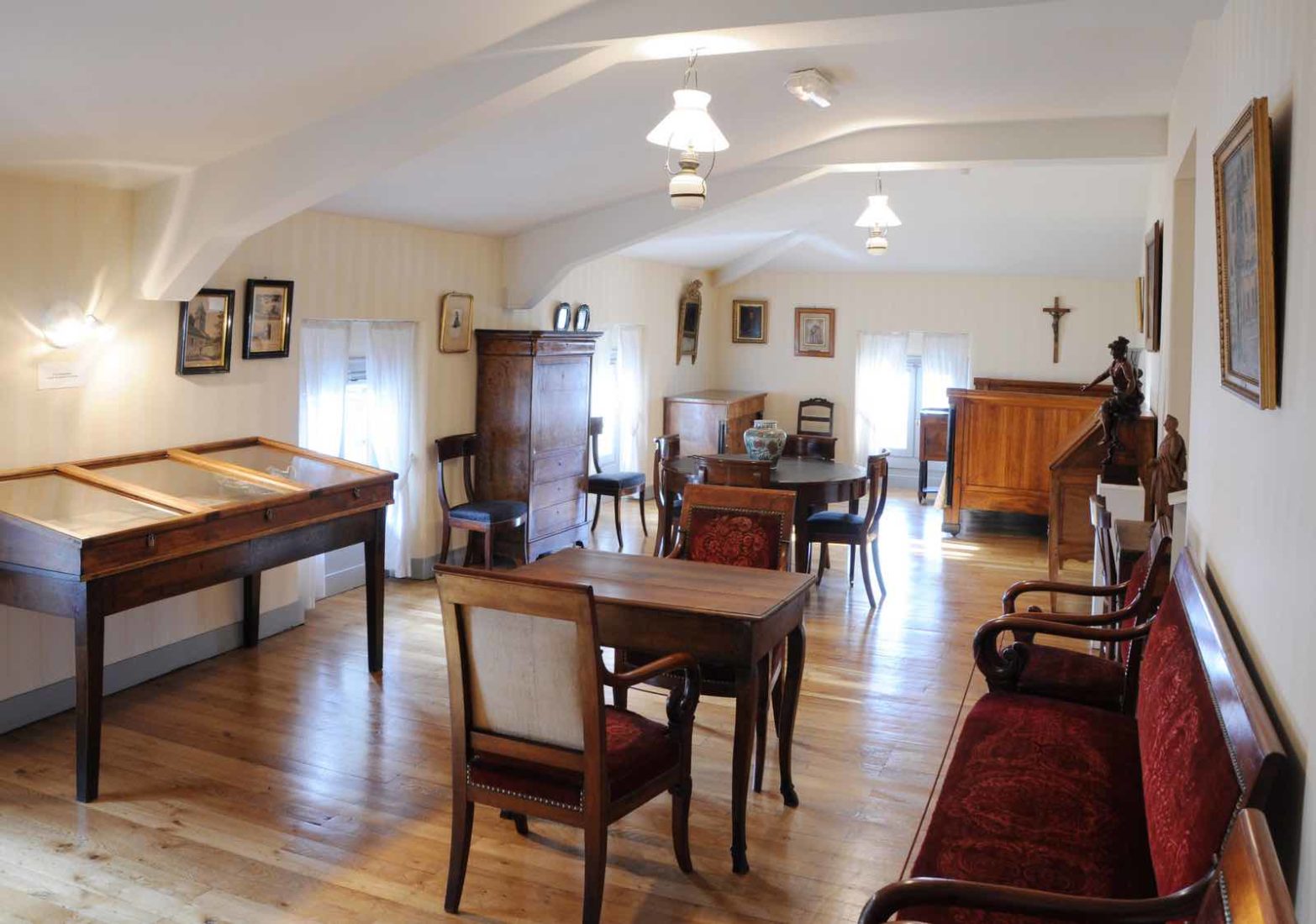 Musée Faure AIx-les-Bains chambre de Lamartine