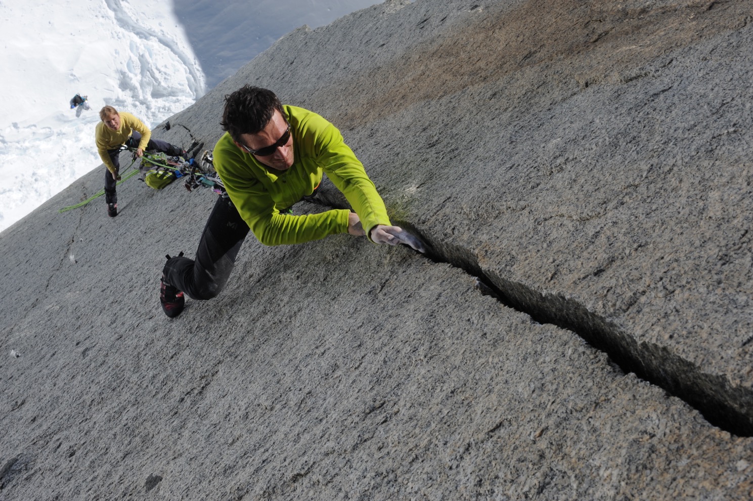 Alpinisme inscrit à l’UNESCO - alpinistes en action