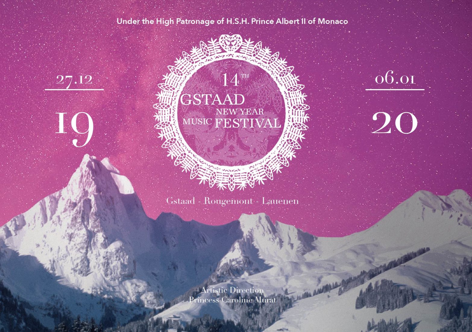 Gstaad New Year Music Festiva affiche Gstaad New Year Music Festiva affiche