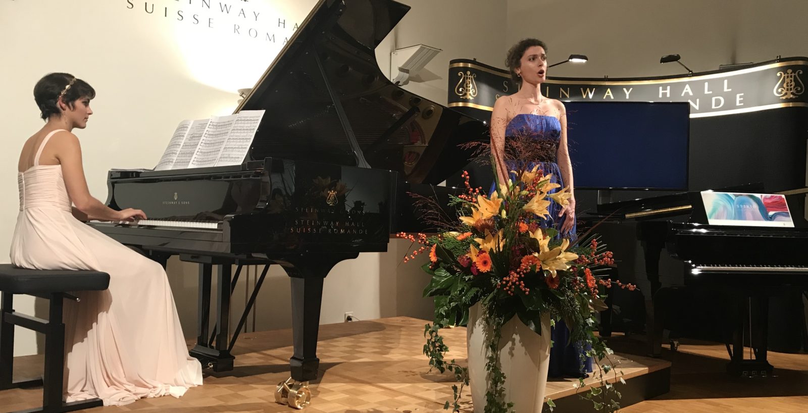 Steinway Hall Suisse Romande Elisabeth Montabone et Lise Khatib