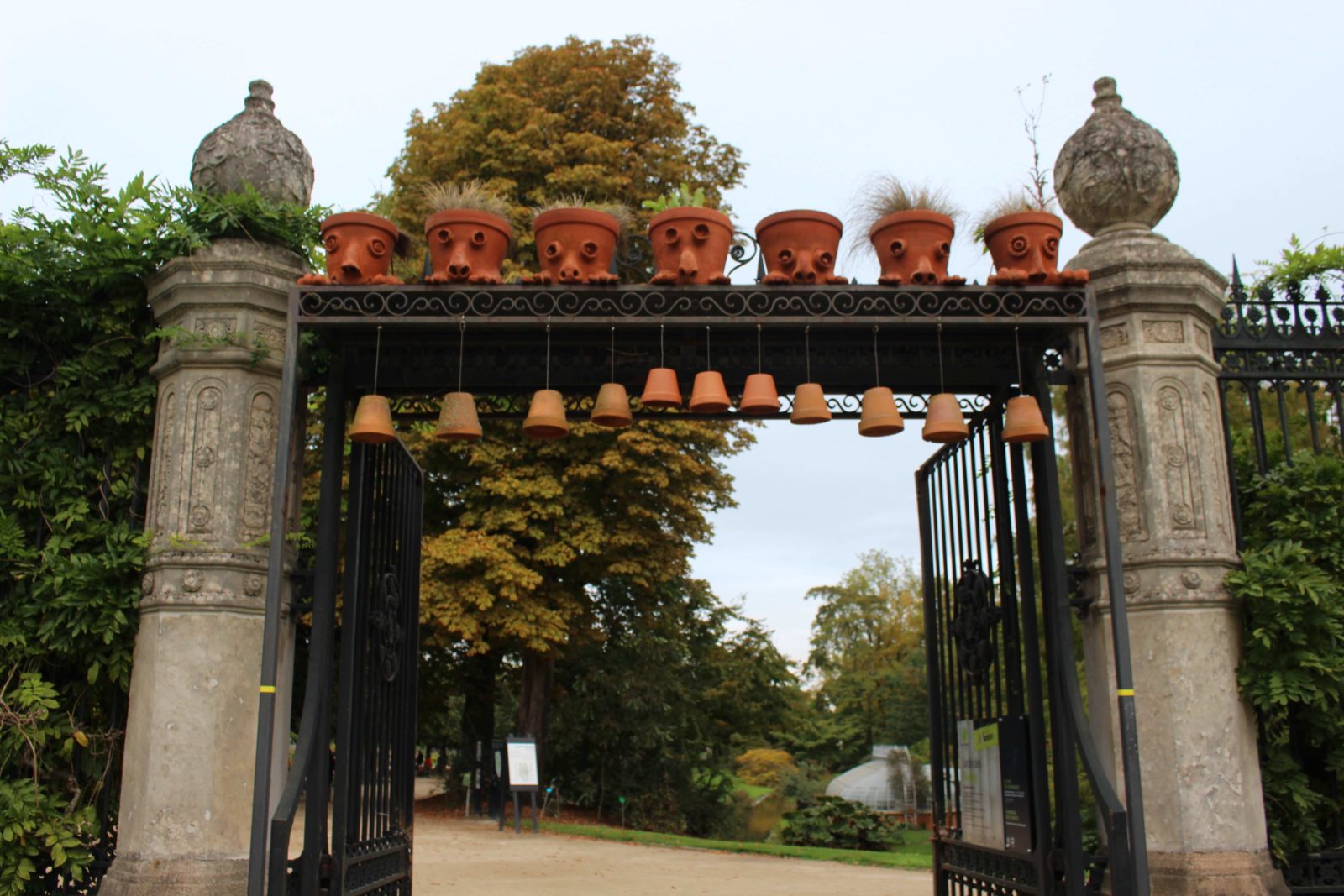 Nantes entrée du Jardin des plantes