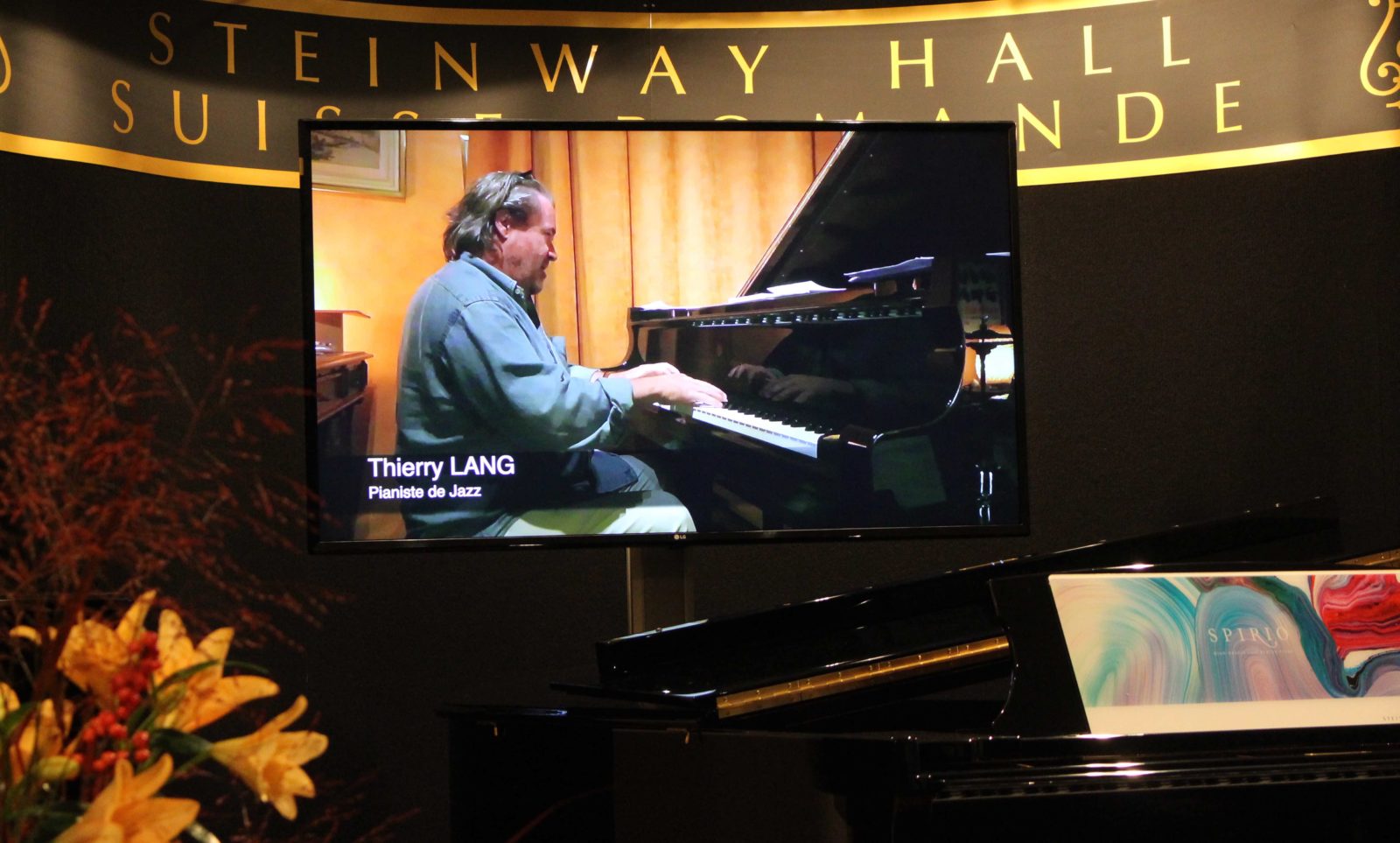 20ème anniversaire Steinway Hall Suisse Romande Thierry Lang