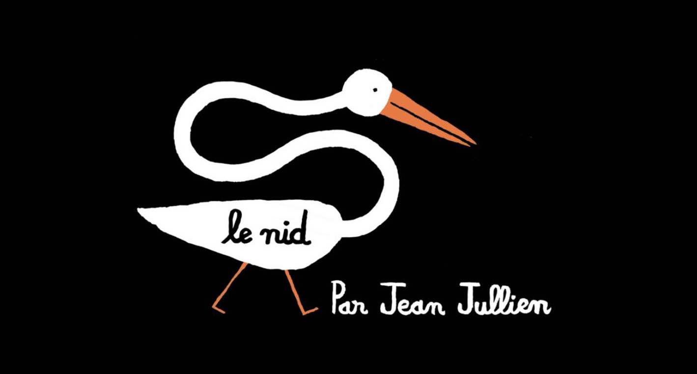 Nantes bar Le Nid Jean Jullien logo