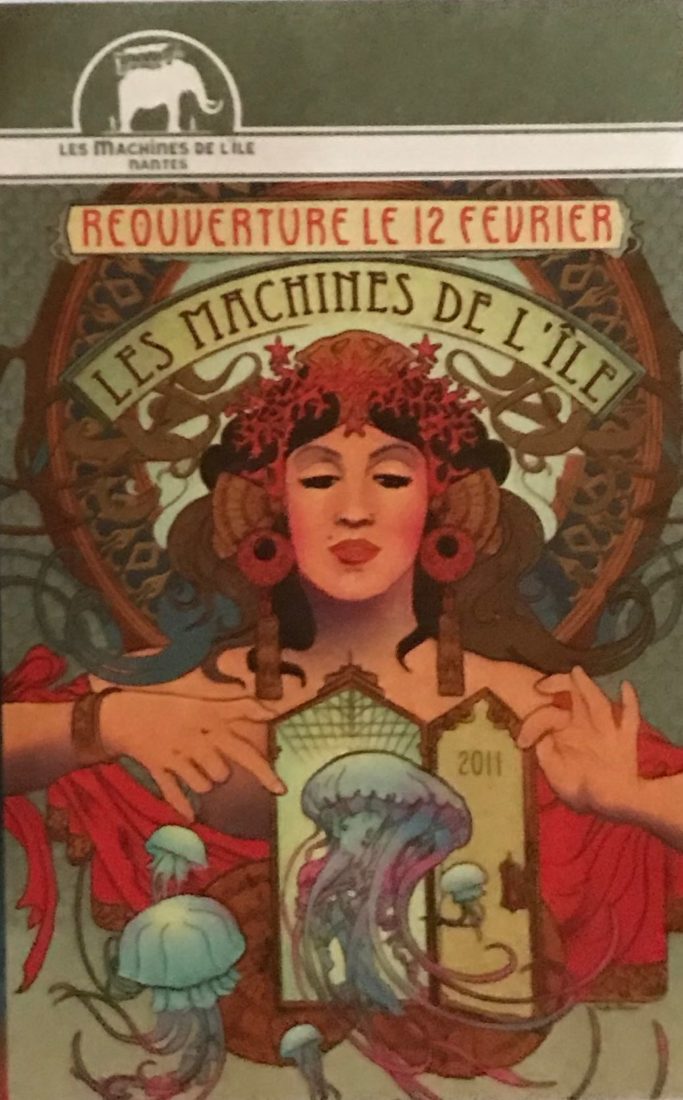 Nantes Les machines de l'Ile affiche