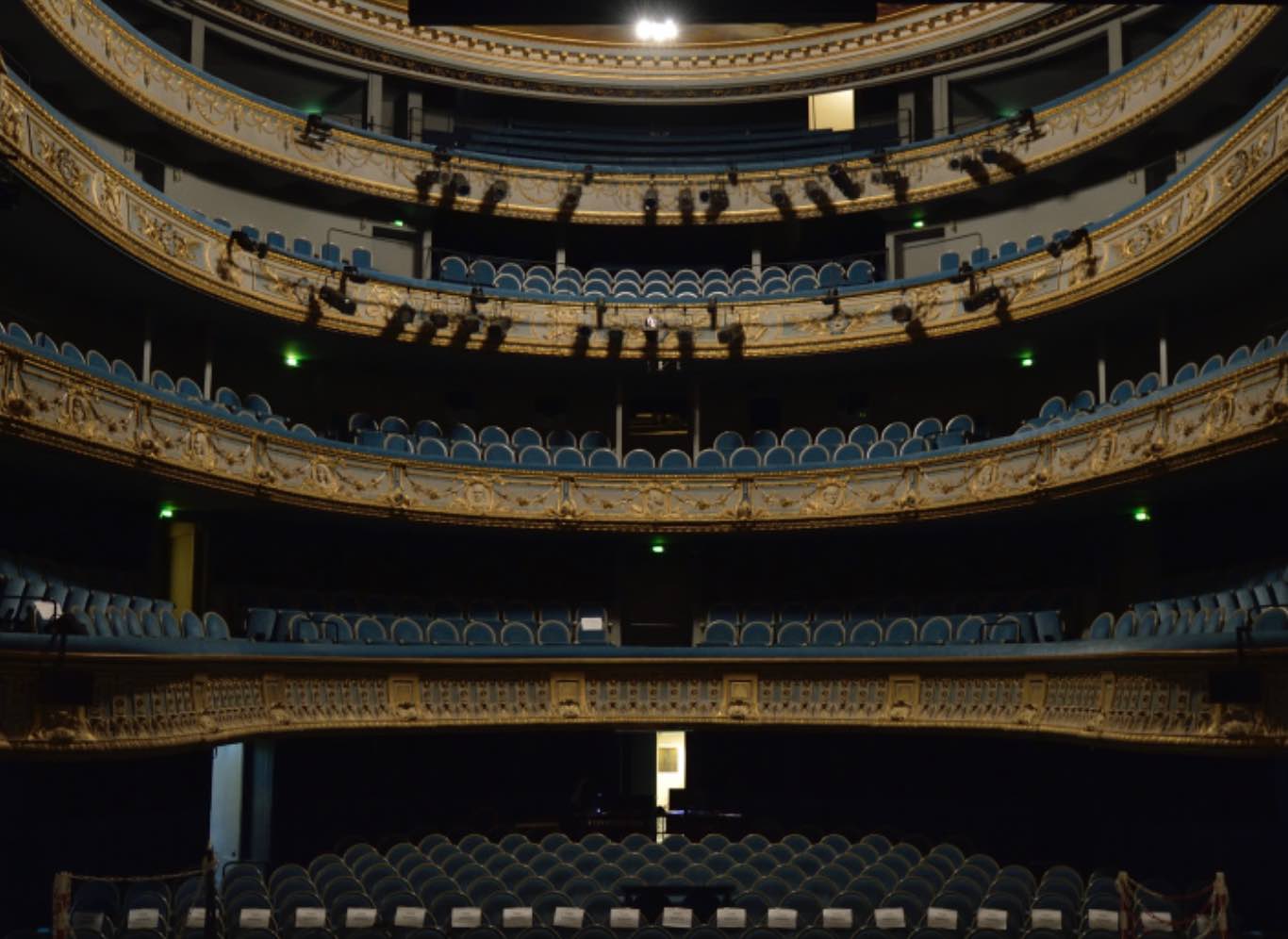 Nantes Theatre Graslin intérieur