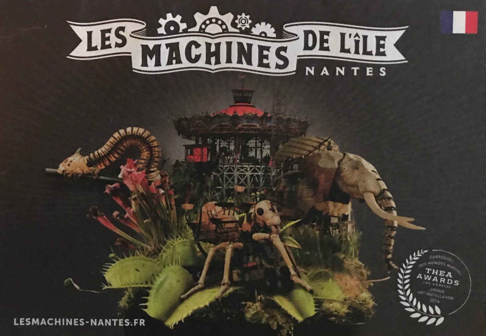 Nantes Les machines de l'Ile affiche Thea Awards
