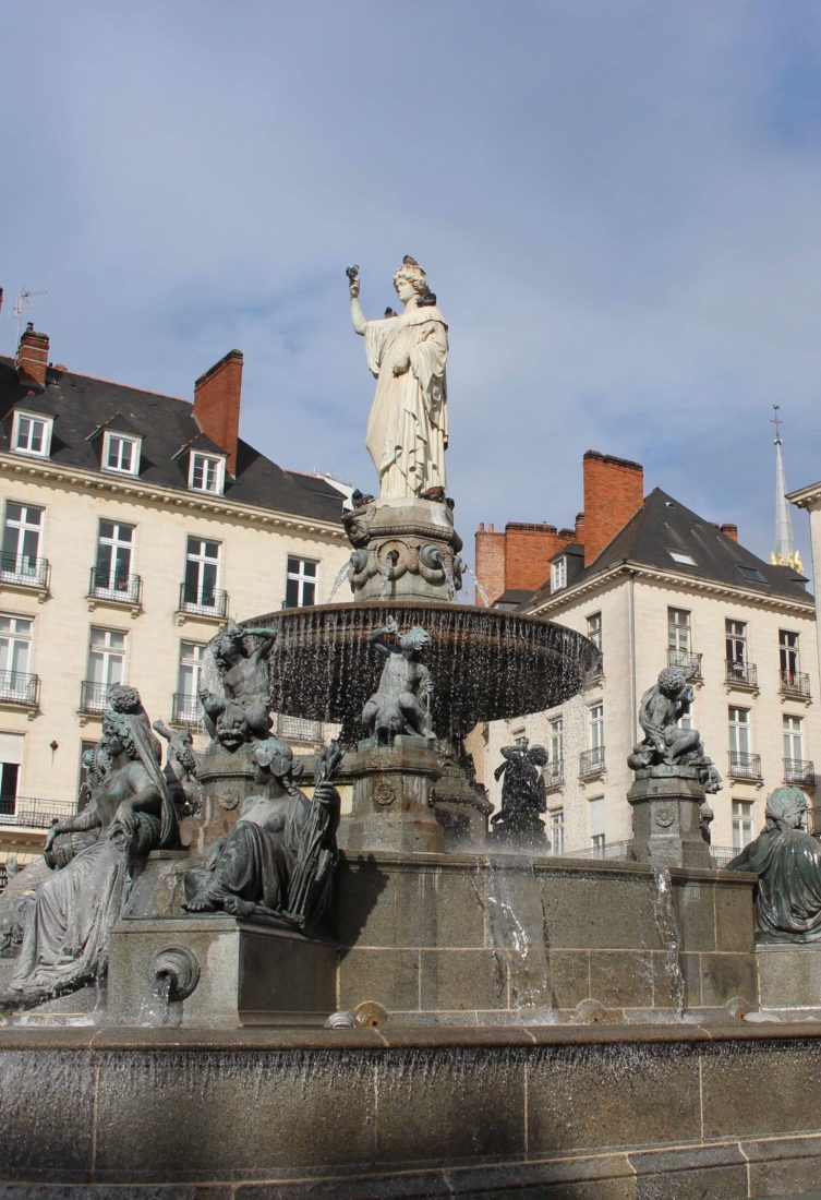 Nantes, place Royale de jour